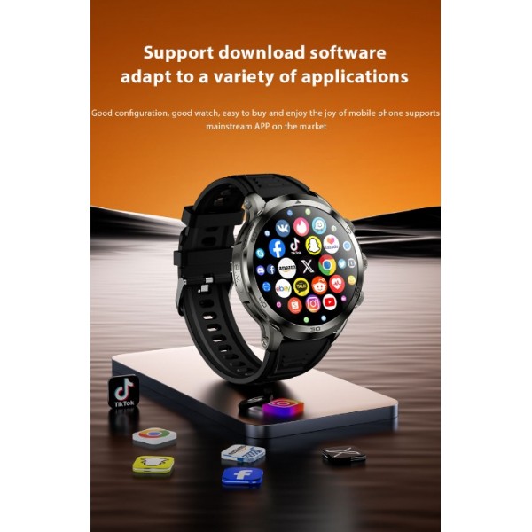 smart watch 1.75 inch AMOLED Global Frequency Band