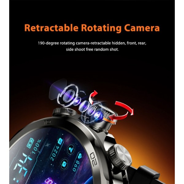 smart watch 1.75 inch AMOLED Global Frequency Band